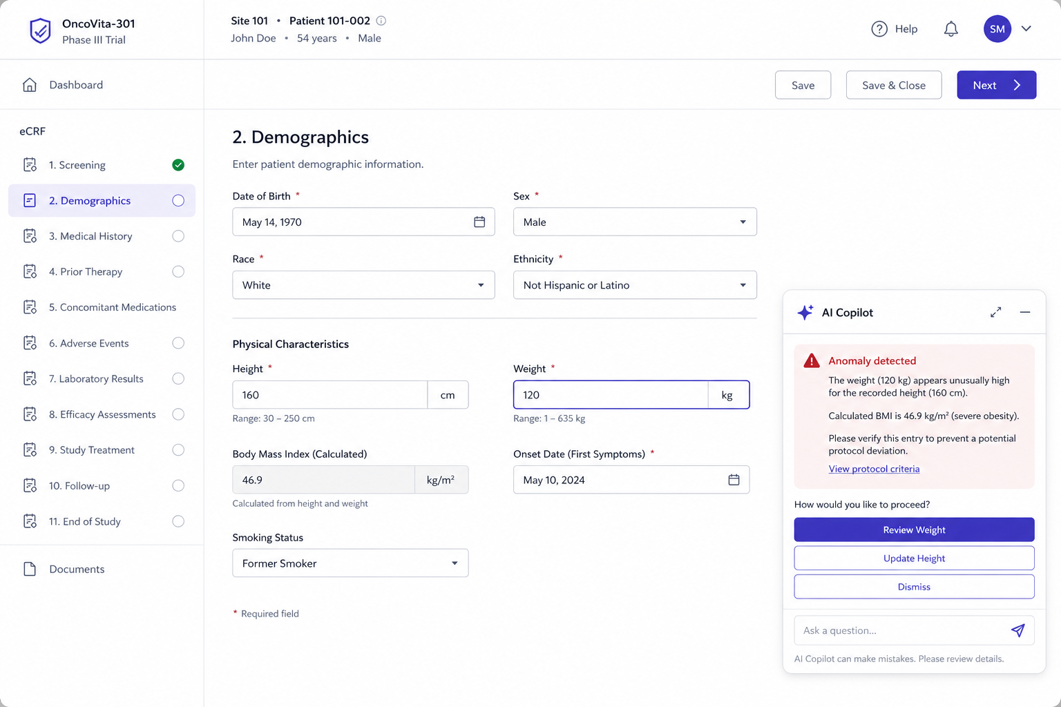 FDA AI Copilot Dashboard